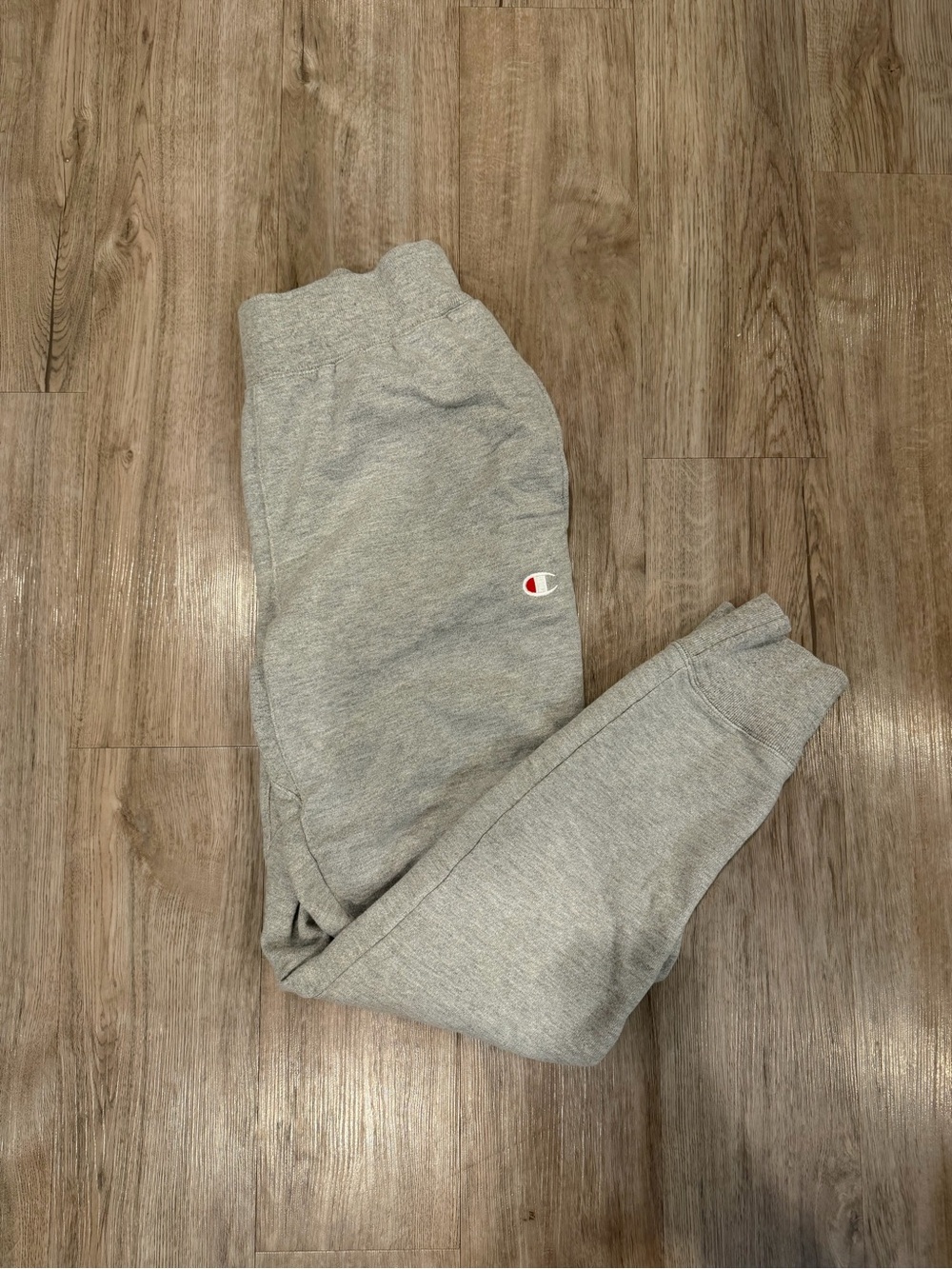 Champion Men’s Reverse Weave Jogger Sweatpants - Heather Gray - Size Medium